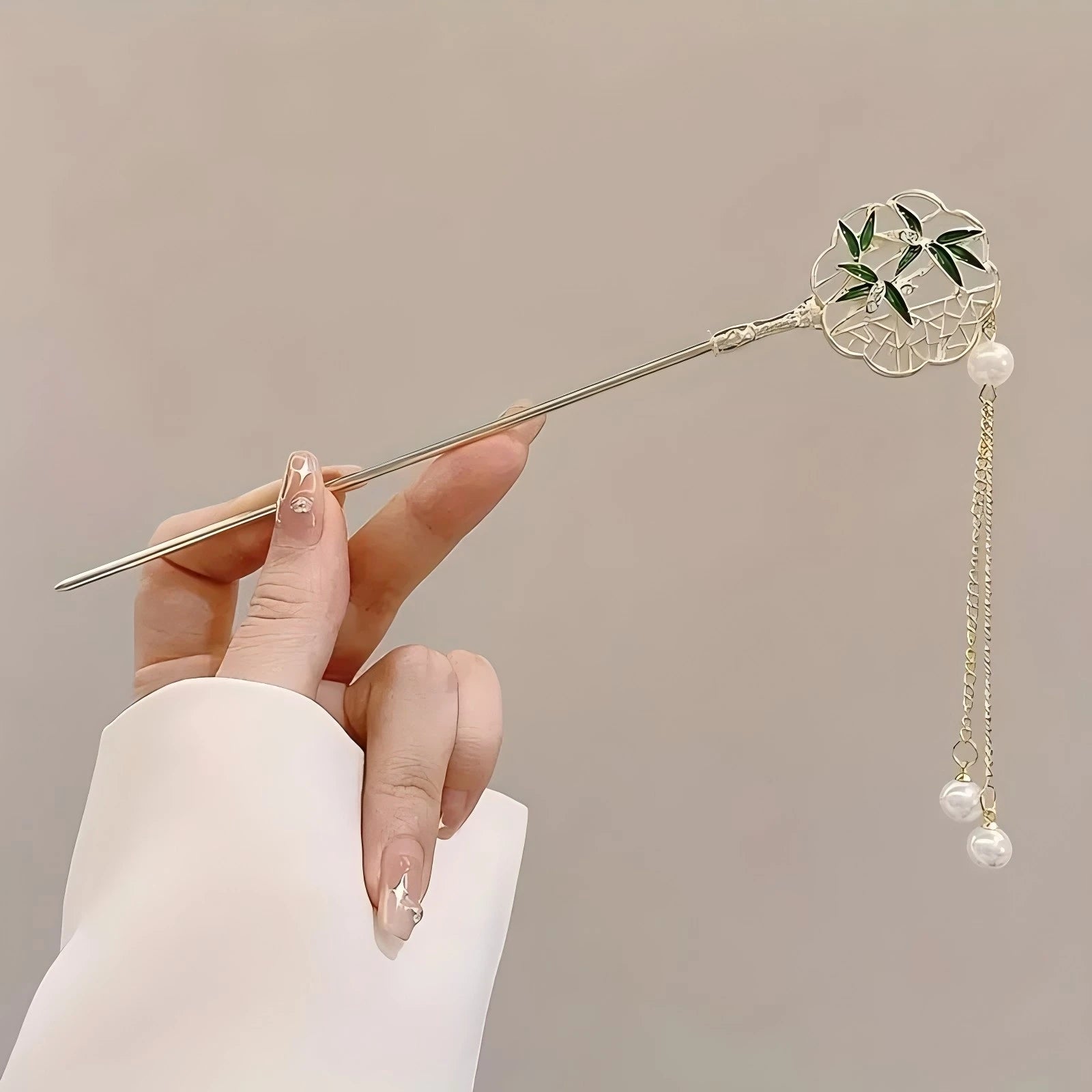 Pinza Floral Hanfu