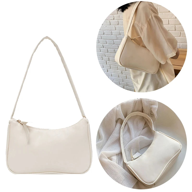 Bolso de Mano Retro con Moño👜 – Cuero PU, Estilo Vintage Coquette para Mujer