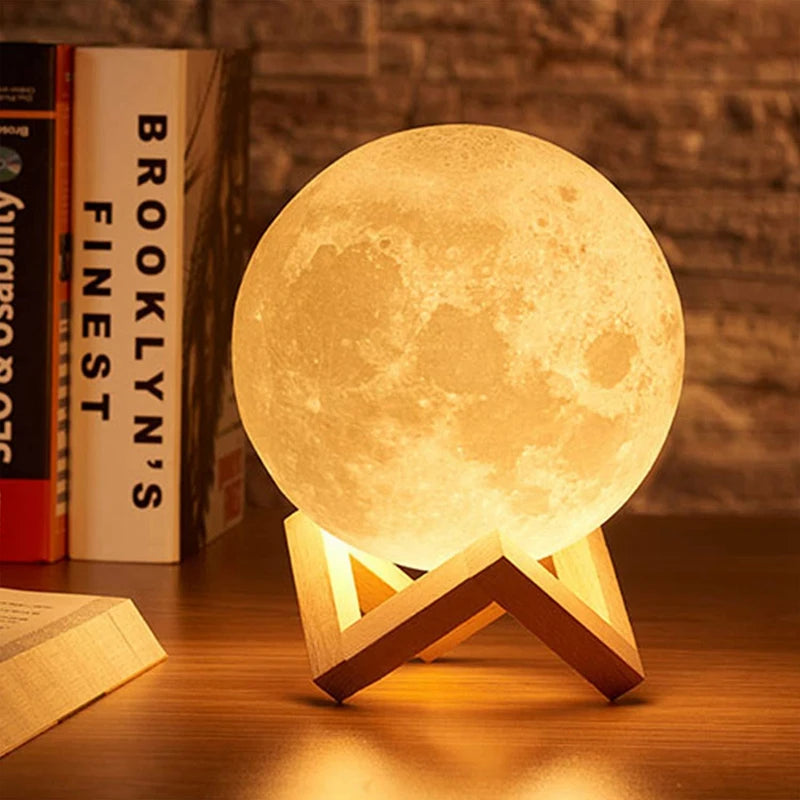 Luna Mágica LED
luz LED en forma de luna o galaxia.