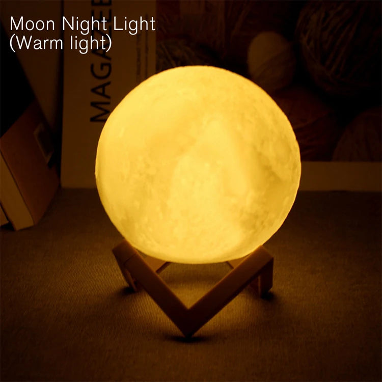 Luna Mágica LED
luz LED en forma de luna o galaxia.