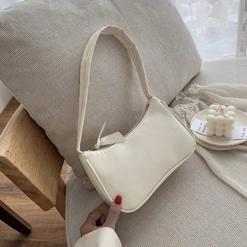 Bolso de Mano Retro con Moño👜 – Cuero PU, Estilo Vintage Coquette para Mujer