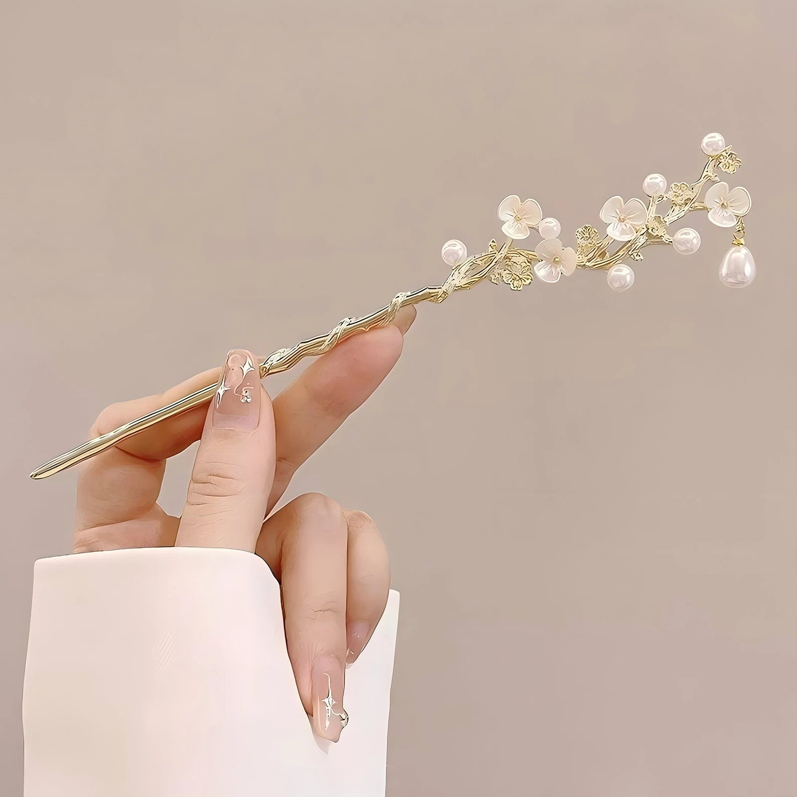 Pinza Floral Hanfu