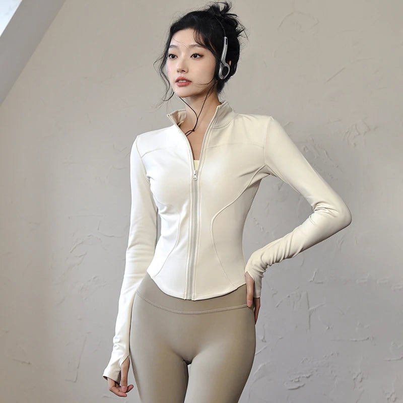 Arctic Flow– Chaqueta Térmica Deportiva Mujer | Yoga • Running • Ciclismo