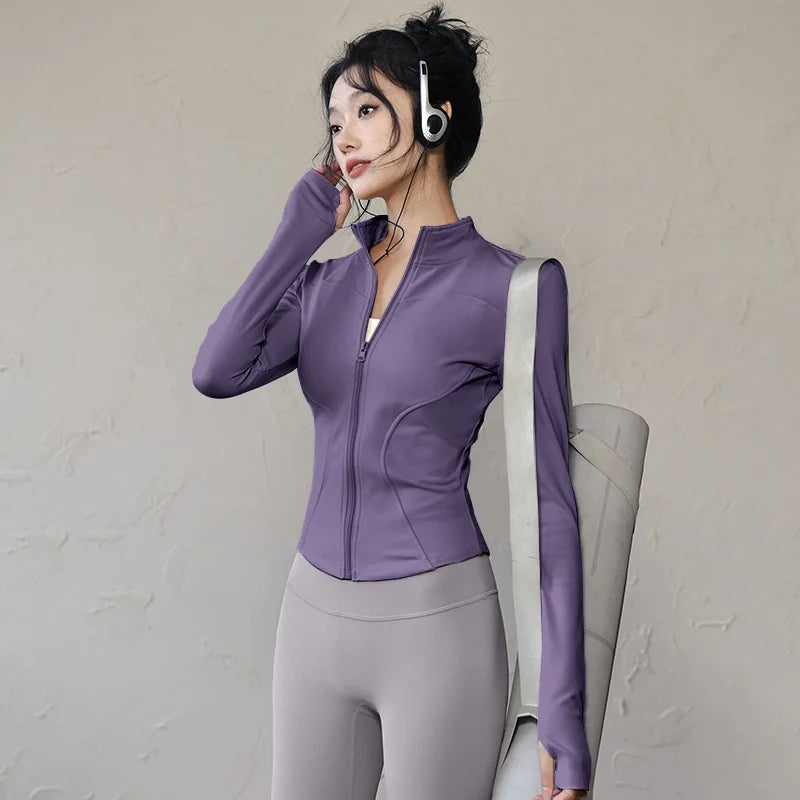 Arctic Flow– Chaqueta Térmica Deportiva Mujer | Yoga • Running • Ciclismo