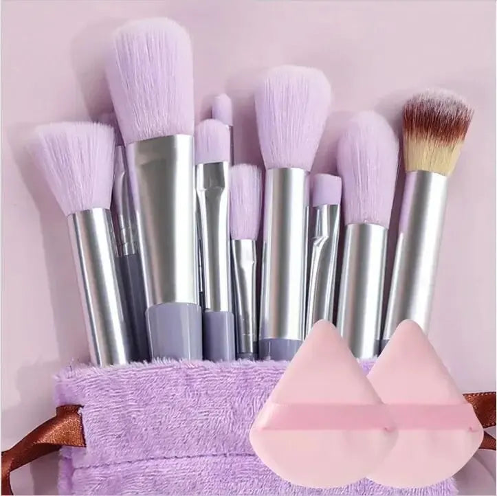 Juego de brochas de maquillaje profesionales, para base de maquillaje, polvos, sombras de ojos y brochas Kabuki para difuminar.