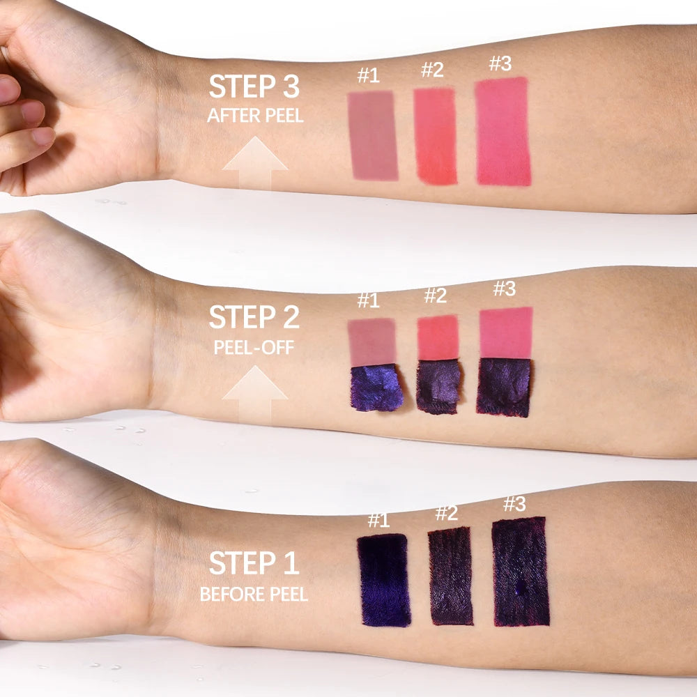 Labios de Seda Coreanos💋
-No se transfiere
-Resiste al agua
-No se desvanece con el paso de las horas