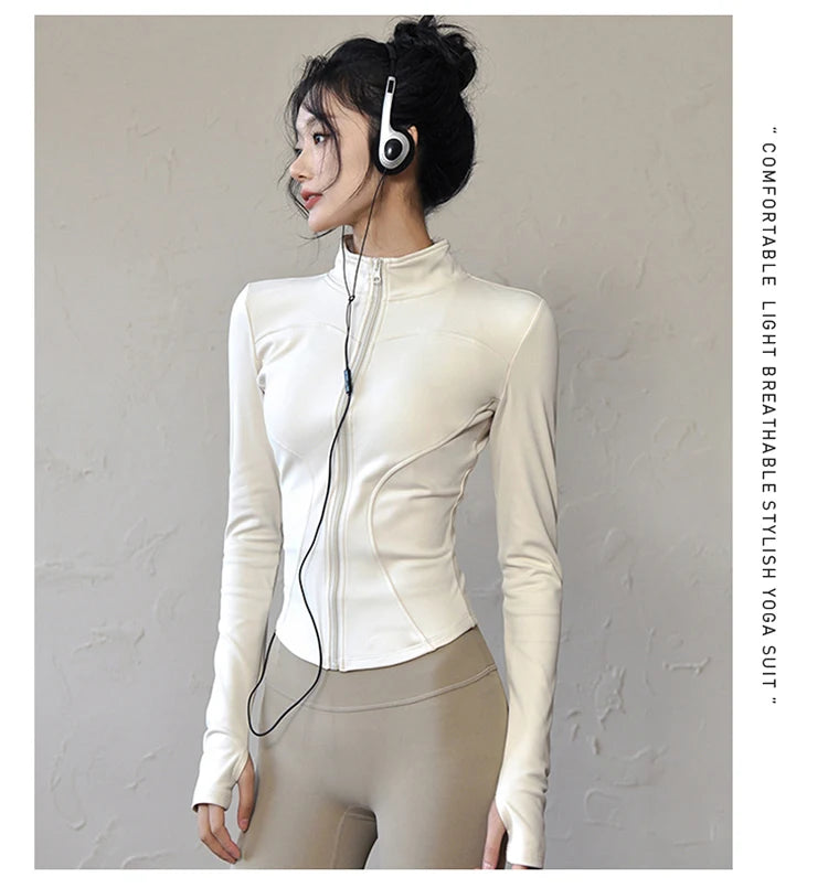 Arctic Flow– Chaqueta Térmica Deportiva Mujer | Yoga • Running • Ciclismo