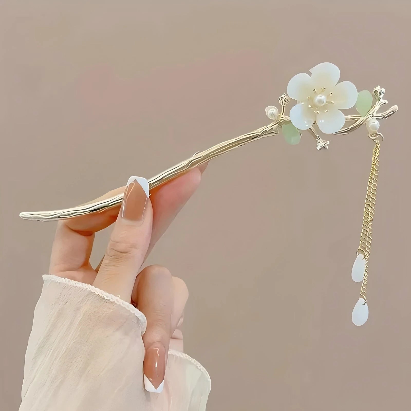 Pinza Floral Hanfu