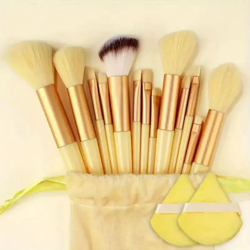 Juego de brochas de maquillaje profesionales, para base de maquillaje, polvos, sombras de ojos y brochas Kabuki para difuminar.